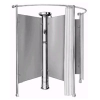 Semi-Circular Shower Stall